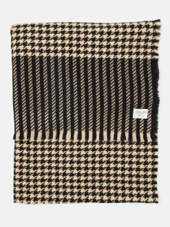 Bracewell Black & Brown Blanket Scarf