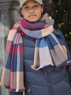 Bracewell Checked Blanket Scarf