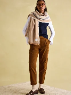Bracewell Neutral Blanket Scarf