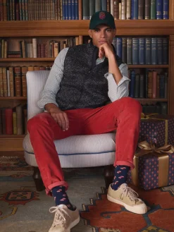 Broughton Grey Fleece Gilet