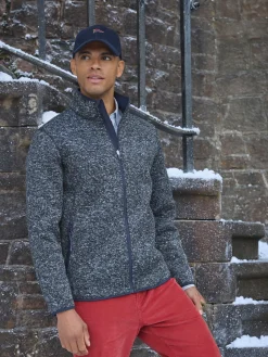 Broughton Grey Fleece Jacket