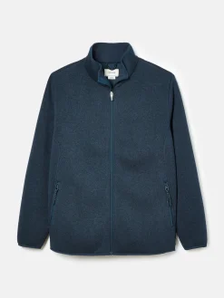 Broughton Navy Fleece Jacket