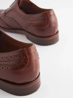Brown Leather Oxford Brogues
