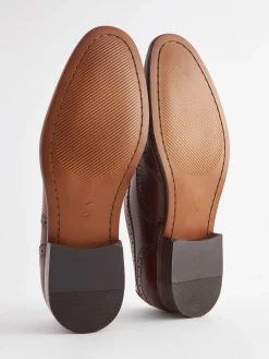 Brown Leather Oxford Brogues