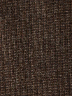 Brown Slim Fit Texture Suit Trousers