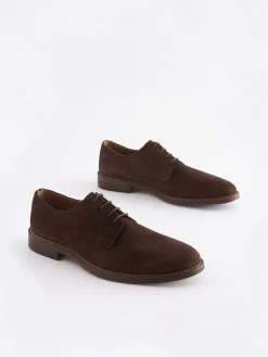 Brown Suede Derby