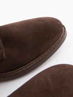 Brown Suede Derby