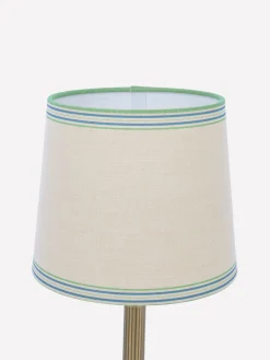 Buscot Brass Square Base Table Lamp
