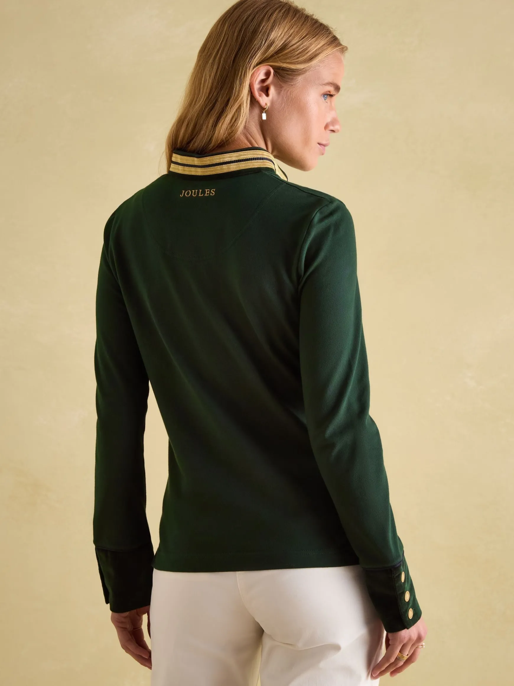 Carrington Green Premium Long Sleeve Polo Shirt