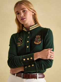 Carrington Green Premium Long Sleeve Polo Shirt