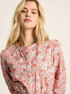 Cassie Pink Broderie Maxi Dress