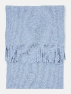 Caversham Blue Knitted Scarf