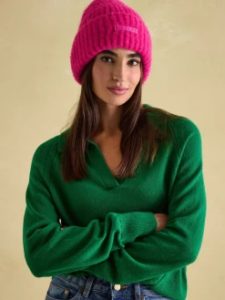 Caversham Bright Pink Beanie Hat