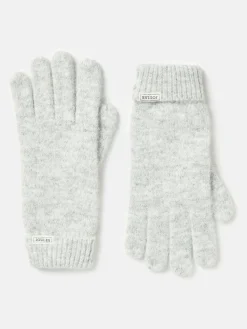 Caversham Grey Knitted Gloves