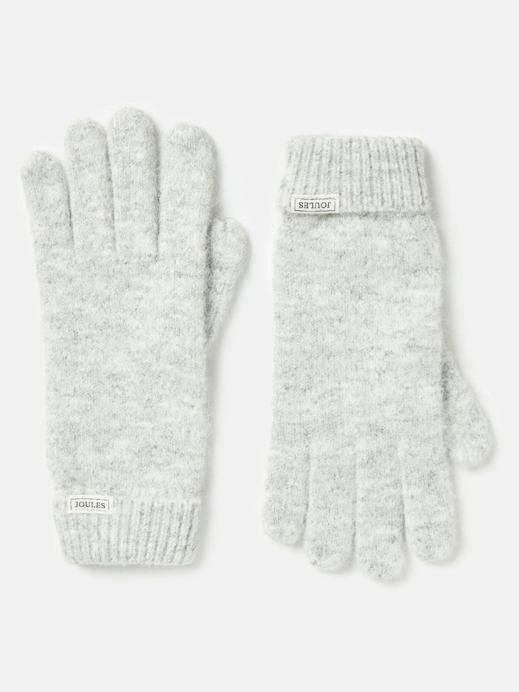 Caversham Grey Knitted Gloves