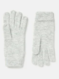 Caversham Grey Knitted Gloves