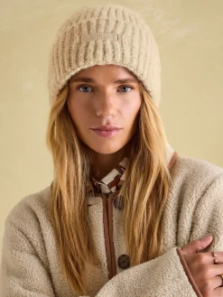 Caversham Oatmeal Beanie Hat