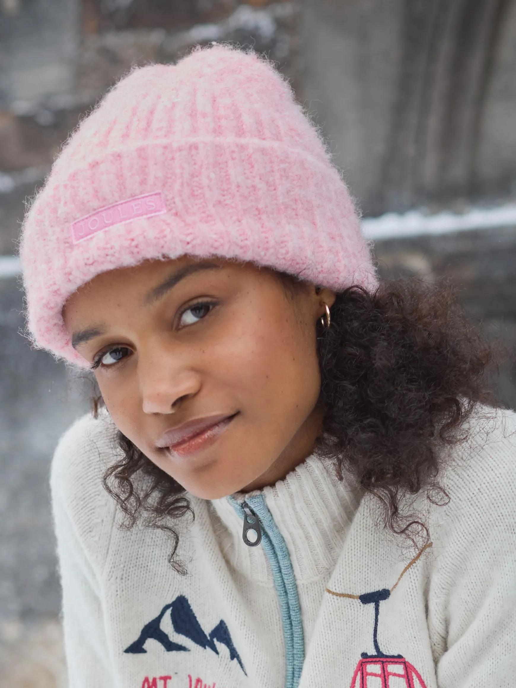 Caversham Pink Beanie Hat