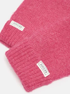 Caversham Pink Knitted Gloves