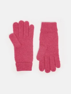 Caversham Pink Knitted Gloves