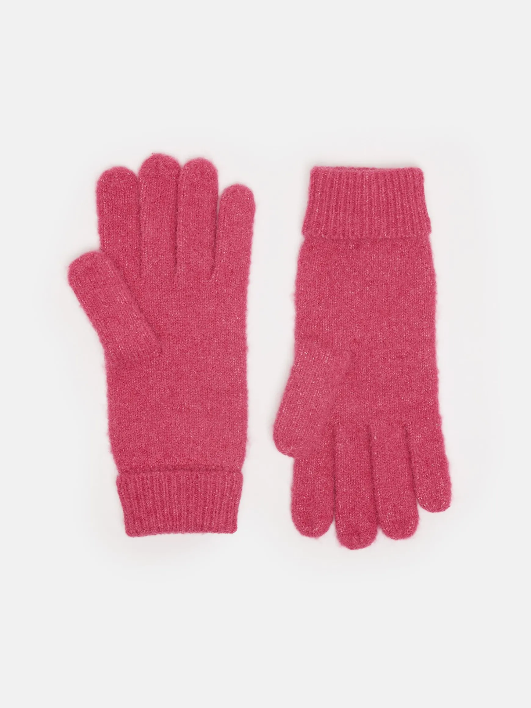 Caversham Pink Knitted Gloves