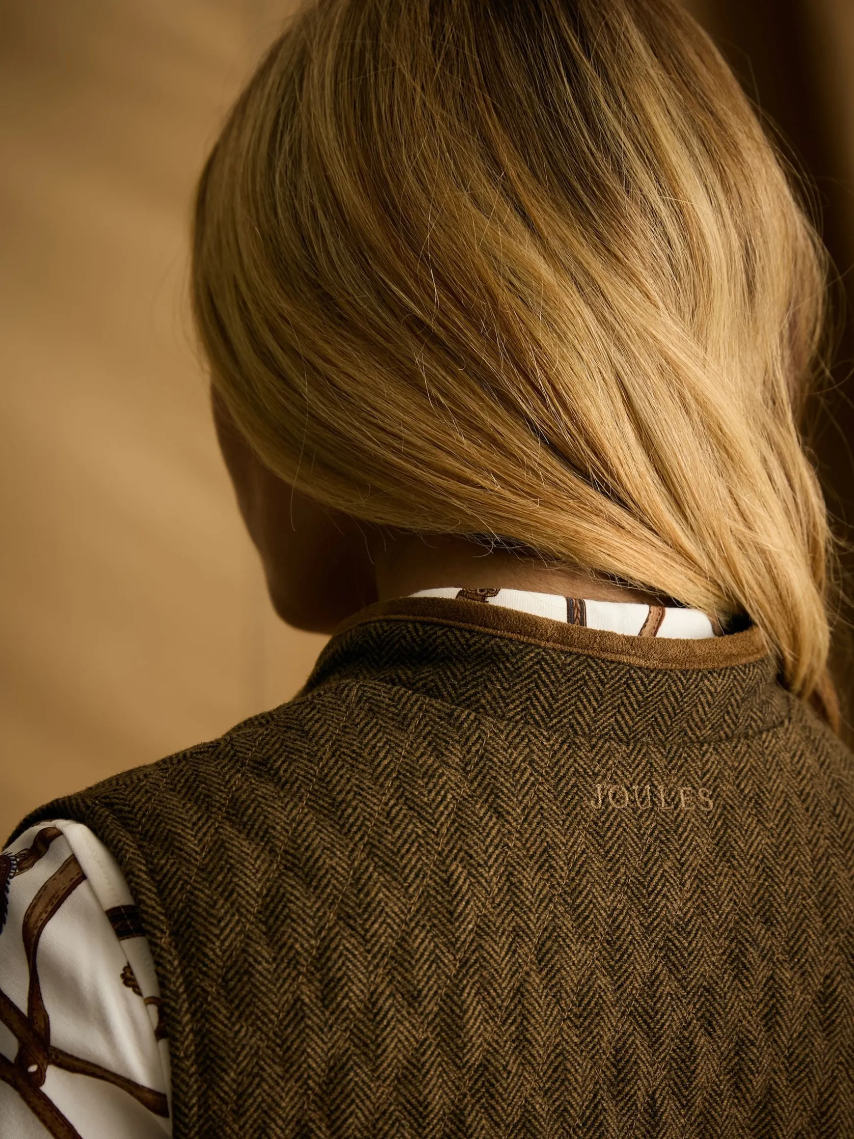 Cawthorne Brown Tweed Gilet