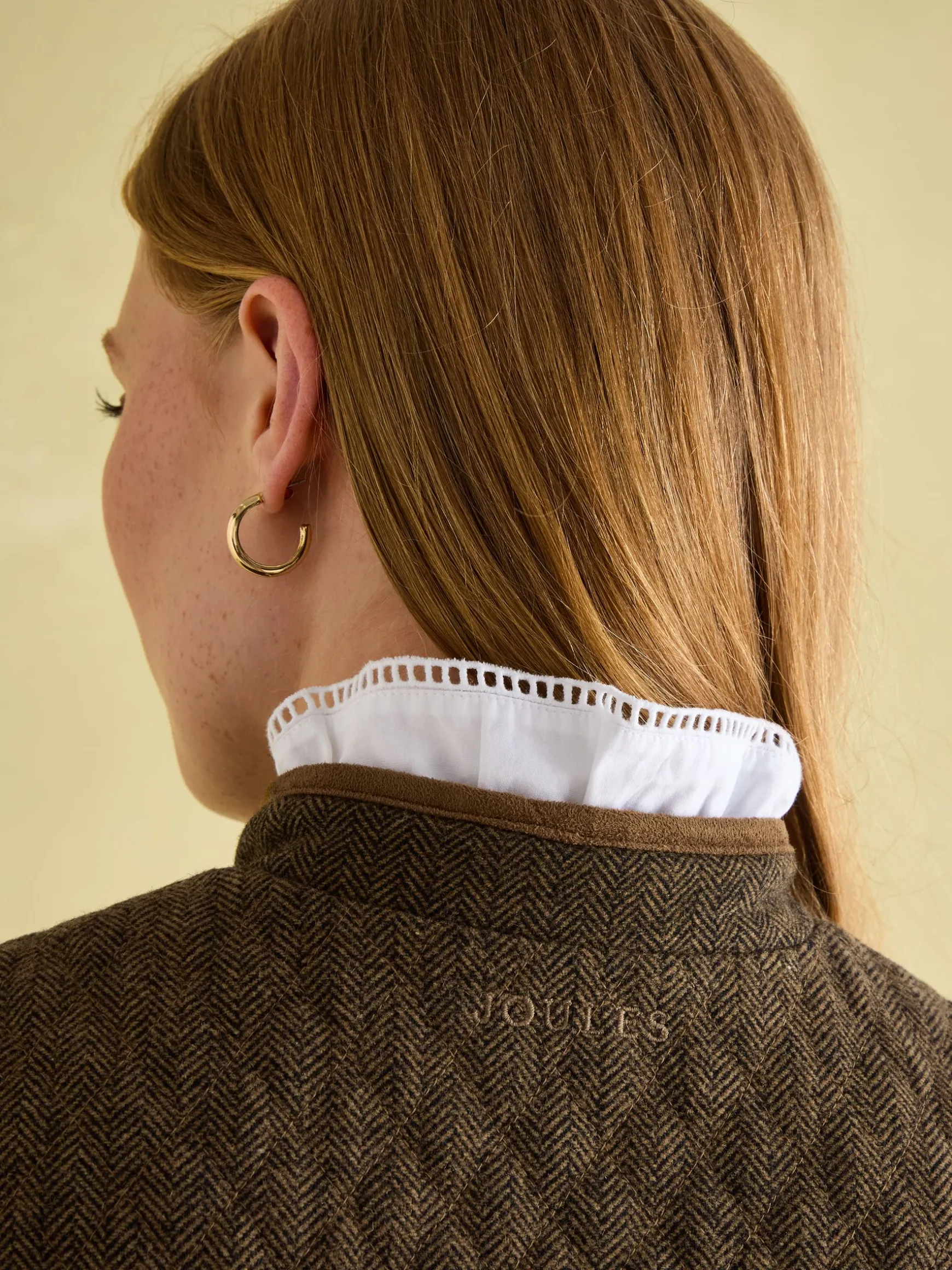 Cawthorne Brown Tweed Gilet