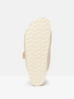 Celeste Gold Double Strap Sandals