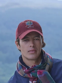 Chadwick Burgundy Corduroy Cap