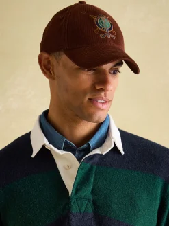 Chadwick Burgundy Corduroy Cap