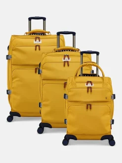 Coast Antique Gold Cabin 4 Wheel Soft Suitcase