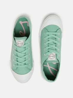 Coast Green Canvas Pumps