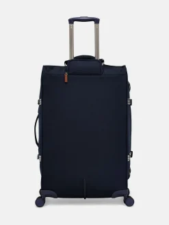 Coast Navy Large 4 Wheel Soft Suitcase