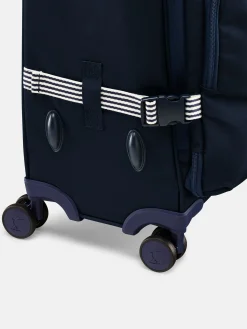 Coast Navy Large 4 Wheel Soft Suitcase