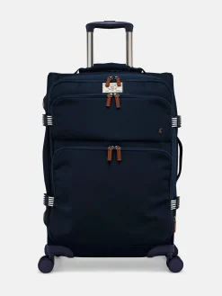 Coast Navy Medium 4 Wheel Soft Suitcase