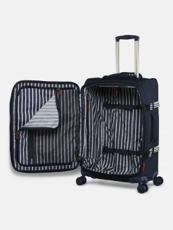 Coast Navy Medium 4 Wheel Soft Suitcase