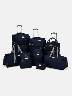 Coast Navy Medium 4 Wheel Soft Suitcase