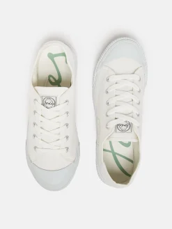 Coast White Canvas Pumps