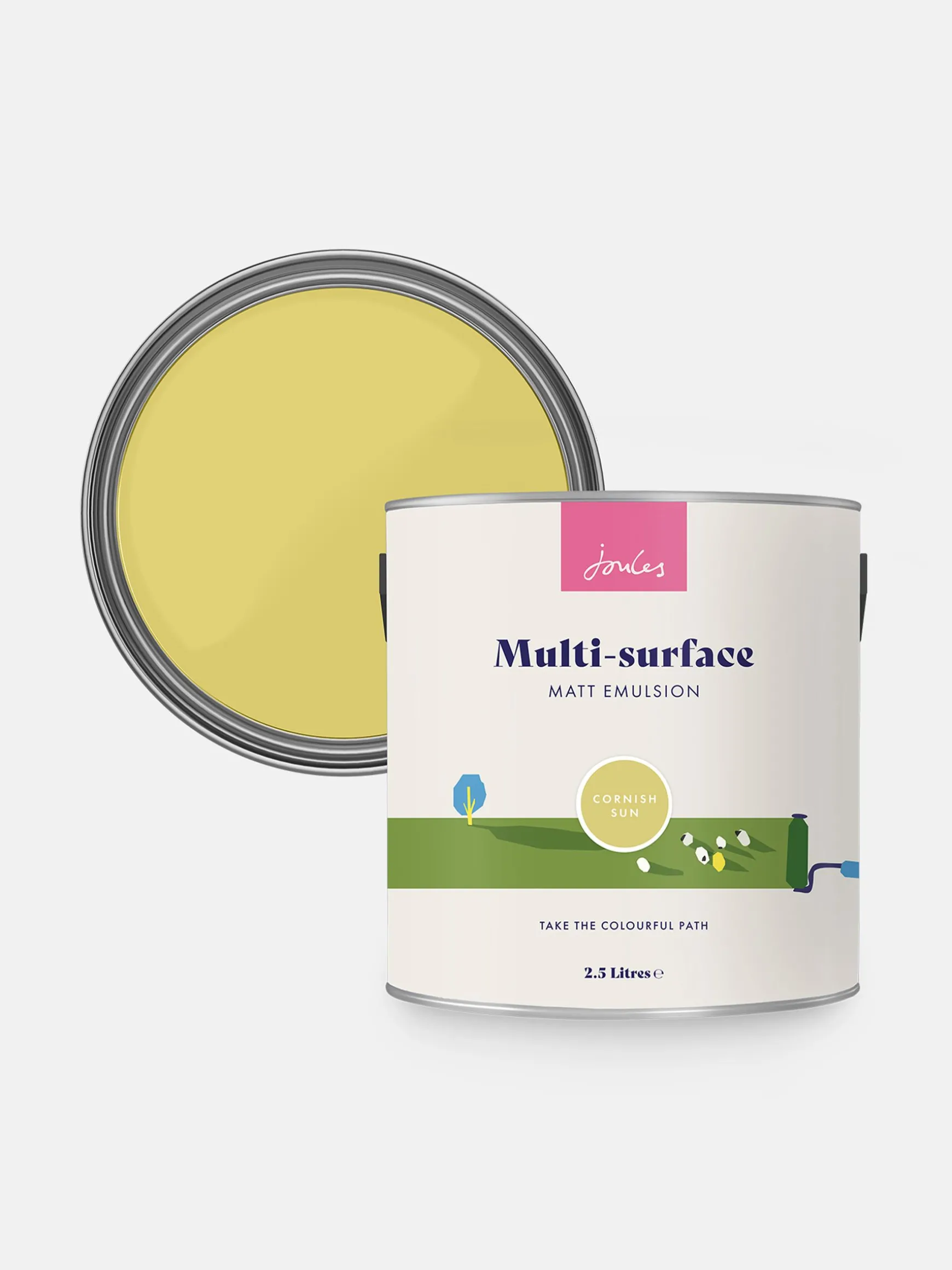 Cornish Sun Yellow Multi Surface Matt Emulsion