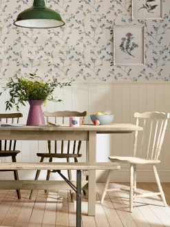 Cream Robey Cottage Floral 10M Wallpaper