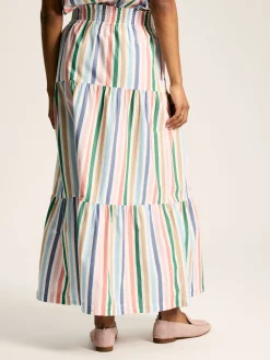 Cynthia Stripe Tiered Co-ord Skirt