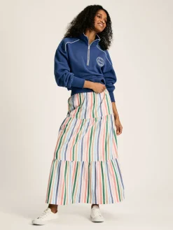 Cynthia Stripe Tiered Co-ord Skirt