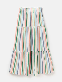 Cynthia Stripe Tiered Co-ord Skirt