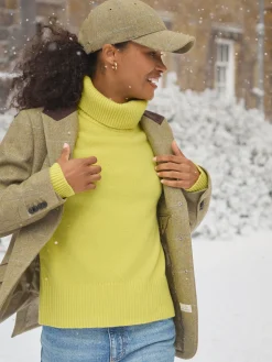 Daley Green Check Cap