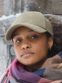 Daley Green Check Cap