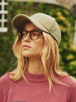 Daley Green Check Cap