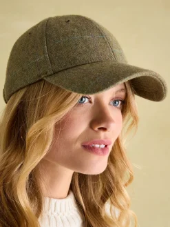 Daley Green Check Cap