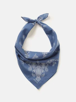 Dapper Blue Cotton Scarf