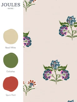 Dawn Grey Indienne Block Print 10M Wallpaper