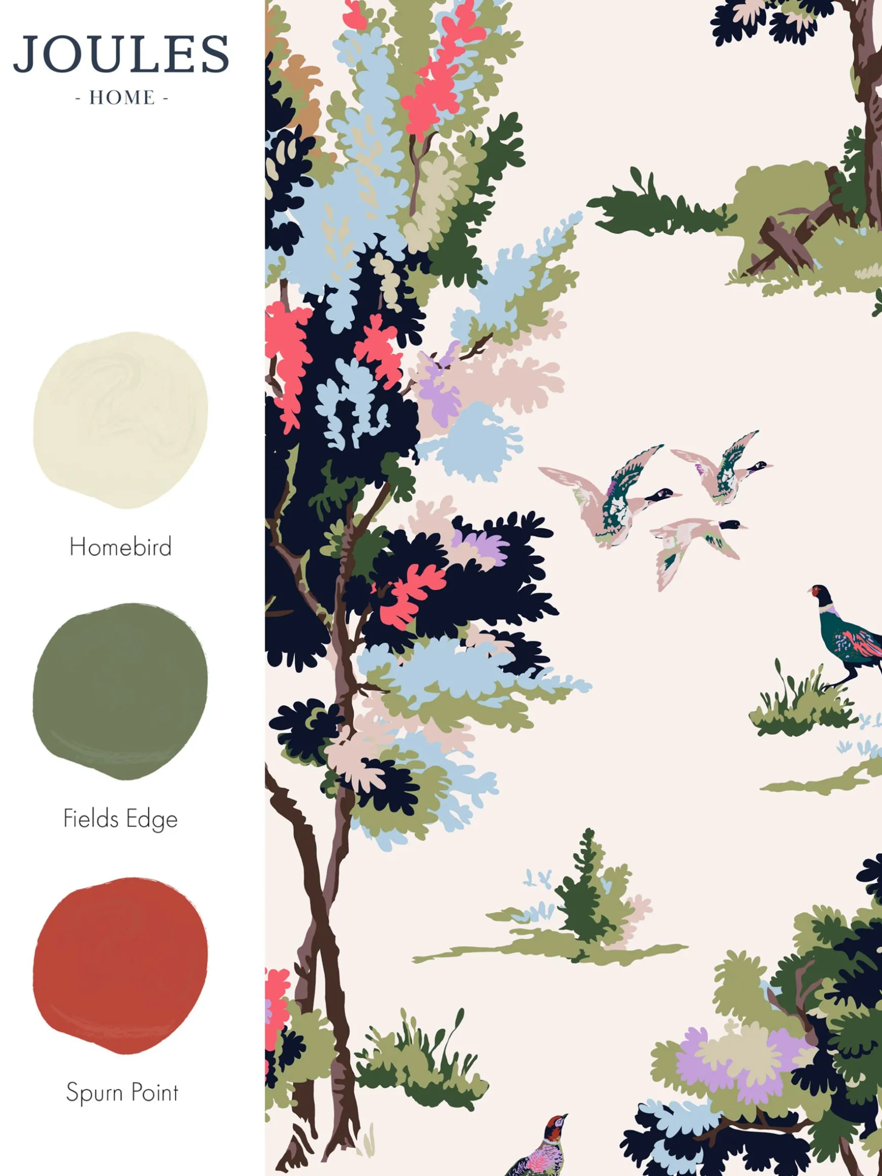 Dawn Grey Woodland Scene 10M Wallpaper